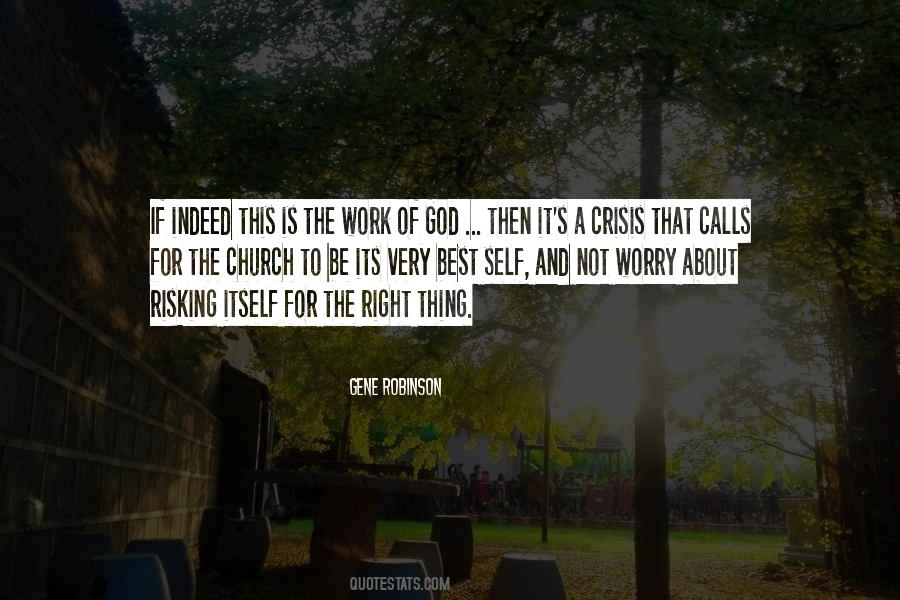 The Work Of God Quotes #282475