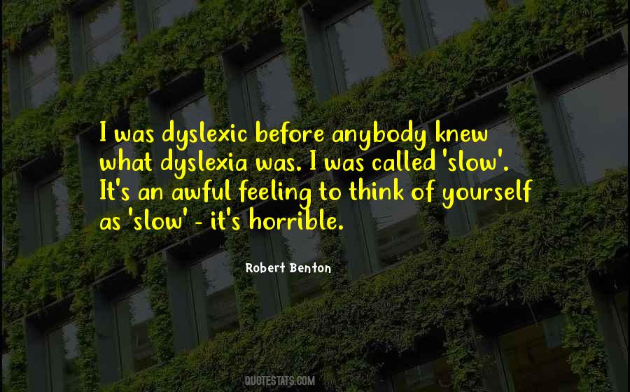 Quotes About Feeling Awful #34690