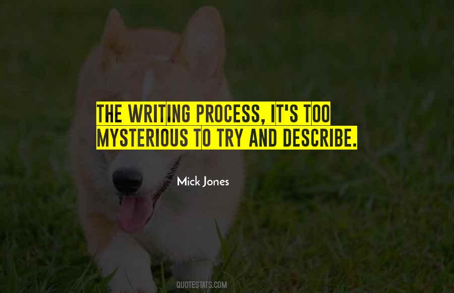 Quotes About Writing Process #1351683