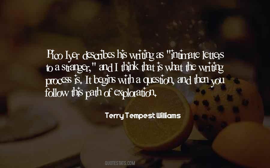 Quotes About Writing Process #1425508