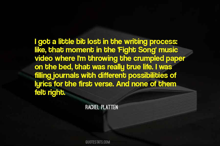 Quotes About Writing Process #1440225