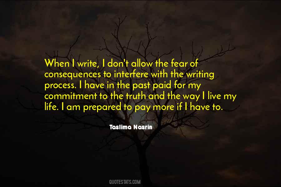 Quotes About Writing Process #1649103