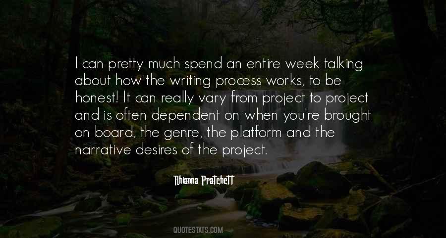 Quotes About Writing Process #1730658