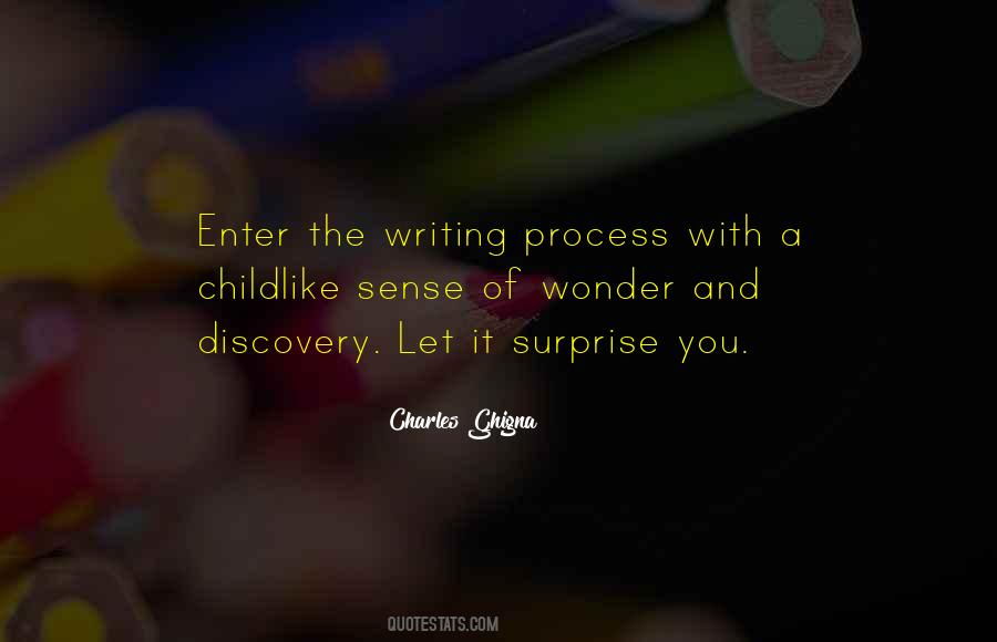 Quotes About Writing Process #216023