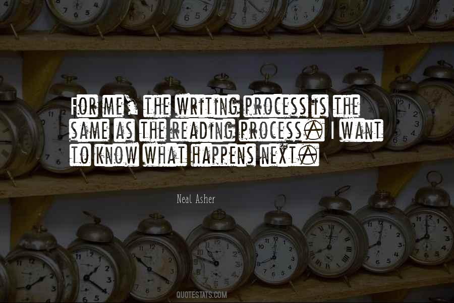 Quotes About Writing Process #268458