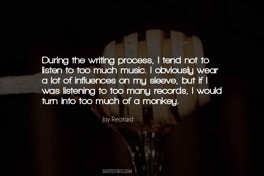 Quotes About Writing Process #543848