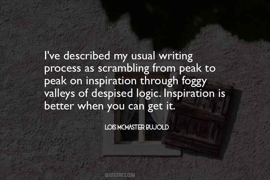 Quotes About Writing Process #623266