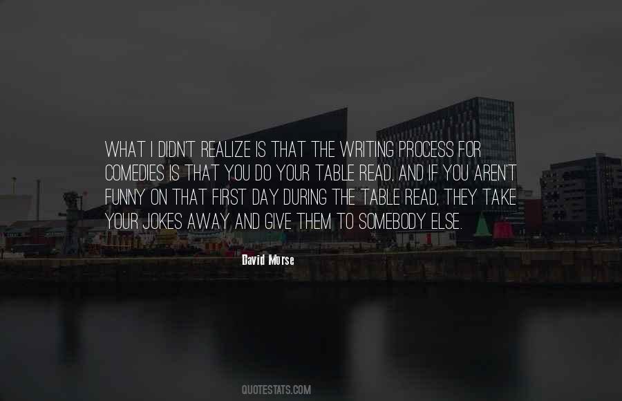 Quotes About Writing Process #931524