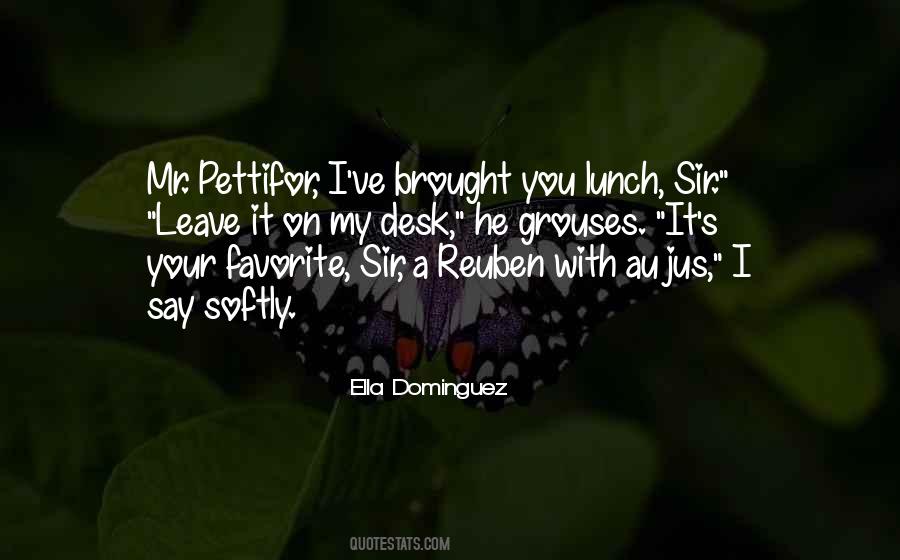 Lunch You Quotes #124157