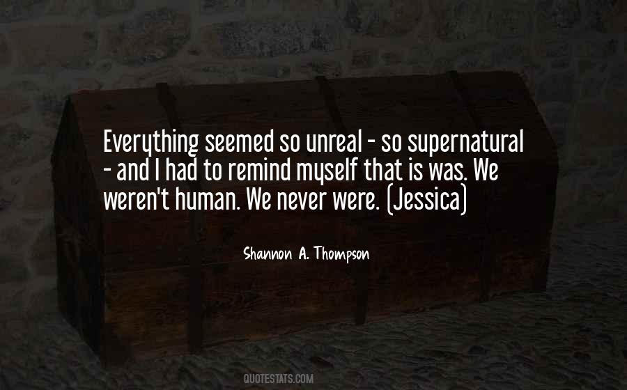Supernatural Fiction Quotes #889834
