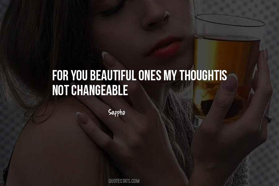 Beautiful Ones Quotes #466971