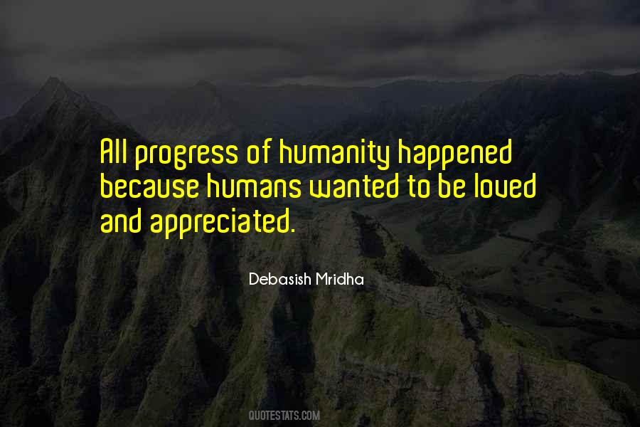 Quotes About Humanity Love #173623