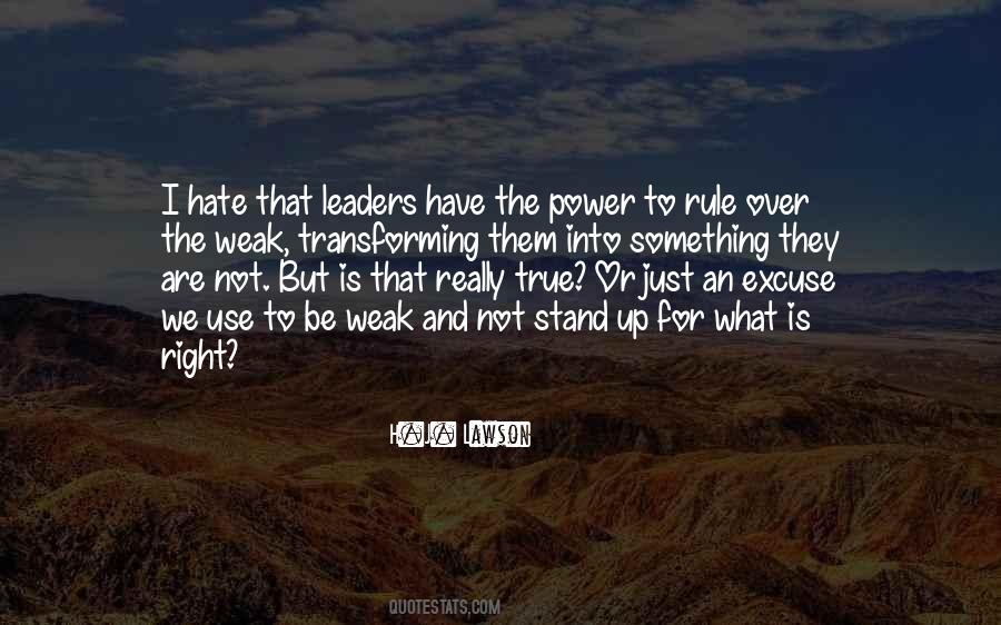 Stand Right Quotes #114063