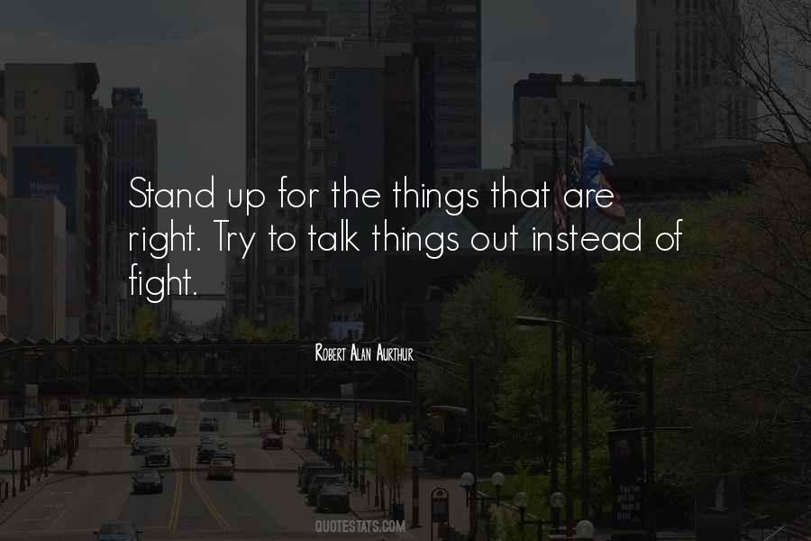 Stand Right Quotes #353541