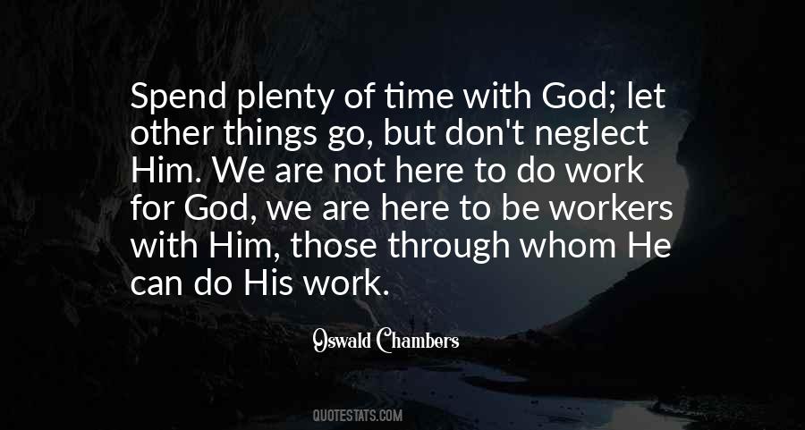 Quotes About Time With God #265611