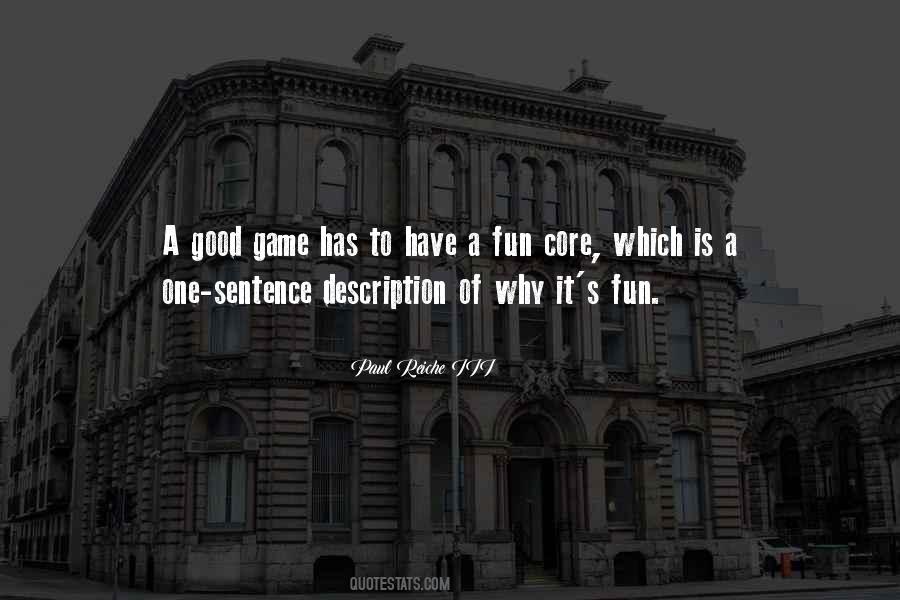 Fun Games Quotes #282278