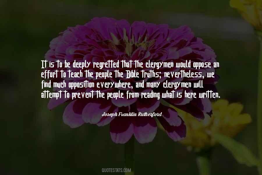 Quotes About Clergymen #1257055
