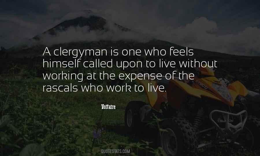 Quotes About Clergymen #523847