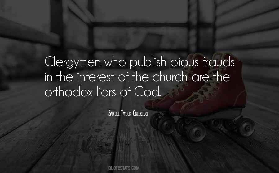 Quotes About Clergymen #820871
