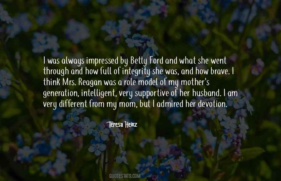 Mom Role Model Quotes #1414551