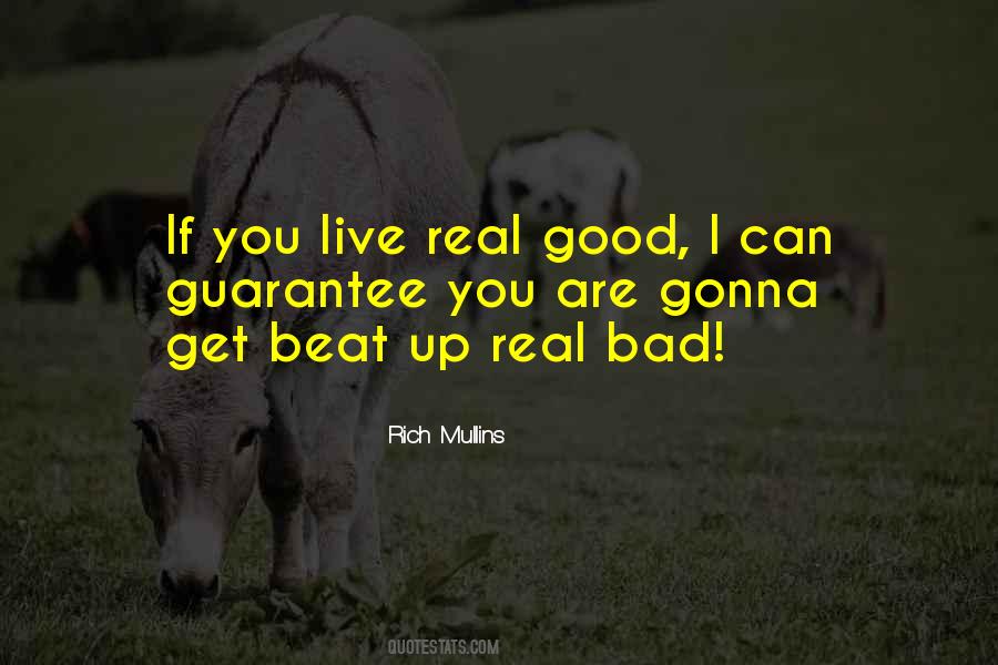 Quotes About Bad Beats #169467