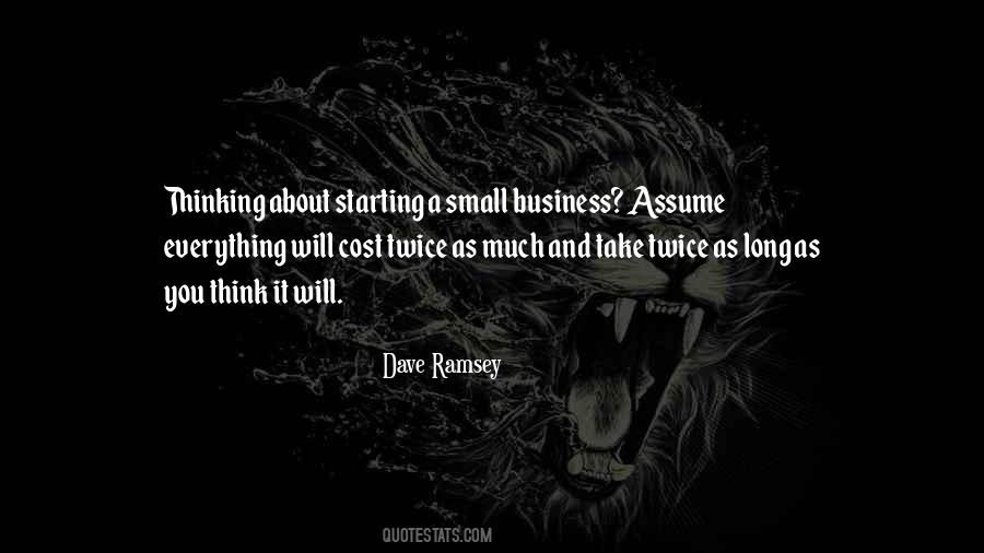 Quotes About Starting Your Own Business #331801