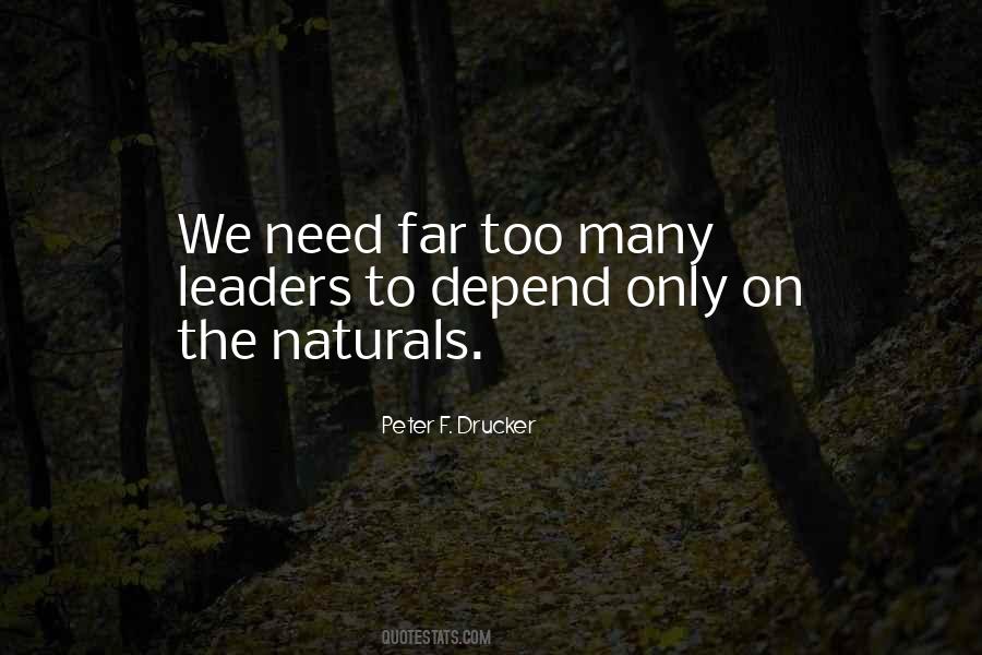 Quotes About Naturals #667510