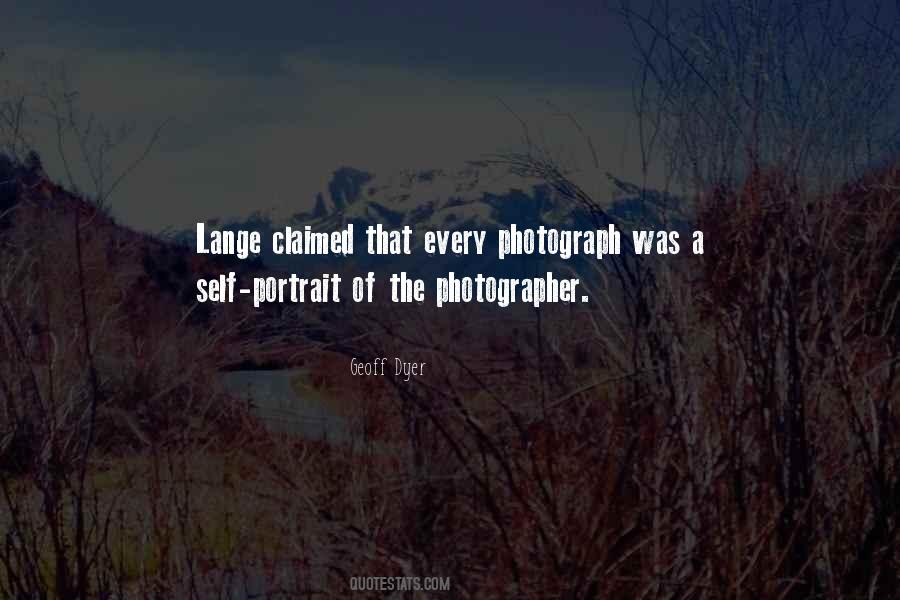 Self Photographer Quotes #748132