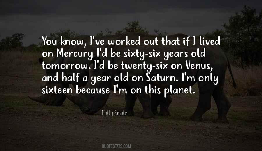 Quotes About The Planet Saturn #1227741