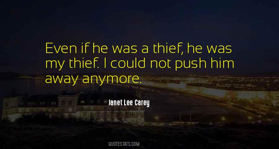 Quotes About A Thief #1329080