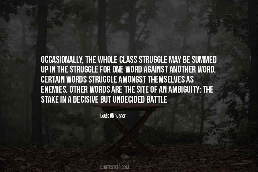 Quotes About Class Struggle #1720312