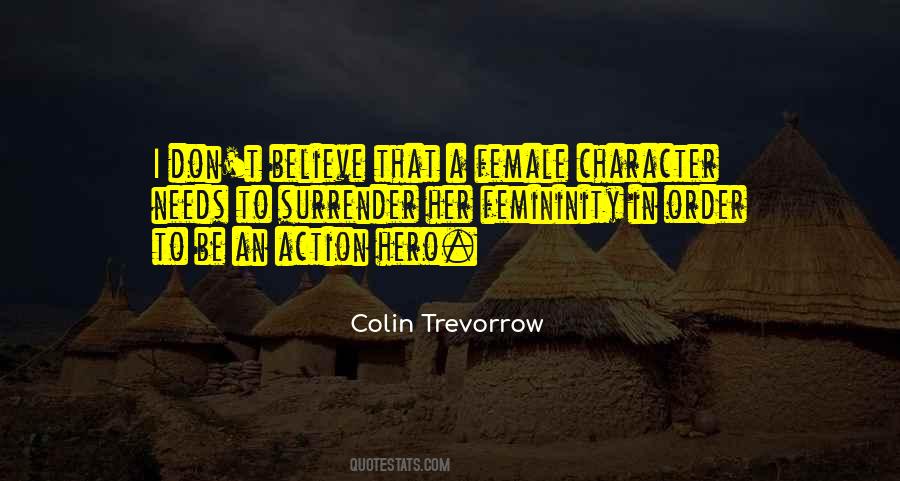 Trevorrow Quotes #1125728