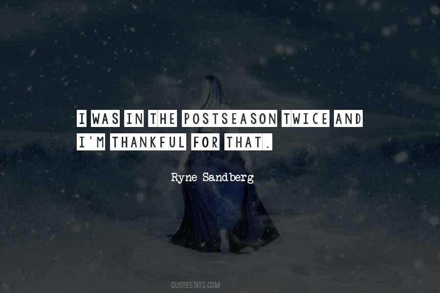 Quotes About Postseason #103063