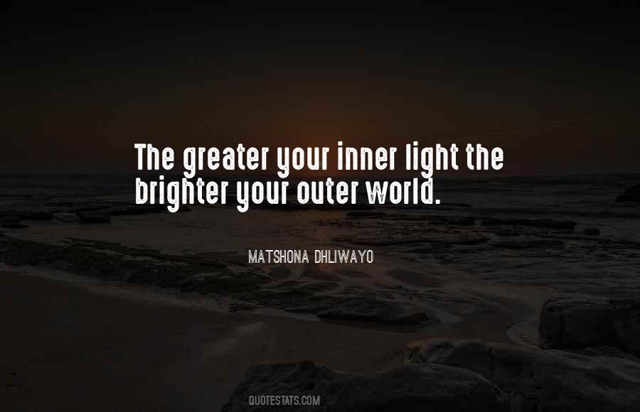 Quotes About Inner Light #648398