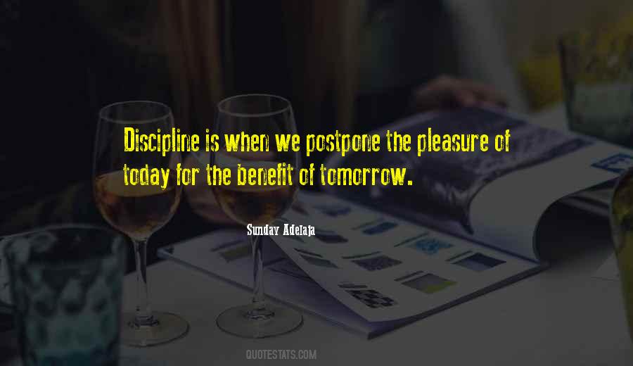 Quotes About Postpone #676897