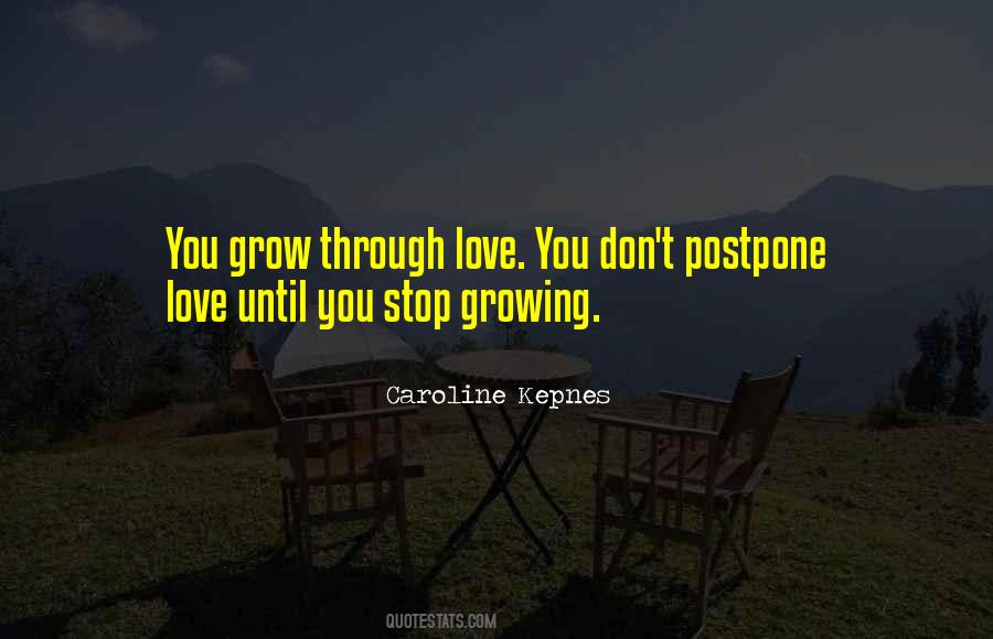 Quotes About Postpone #694077