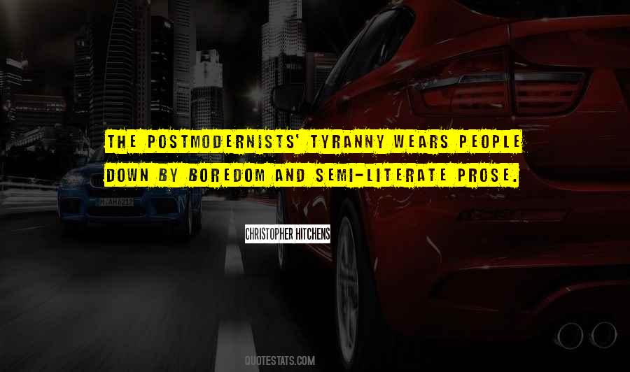 Quotes About Postmodernists #1675620