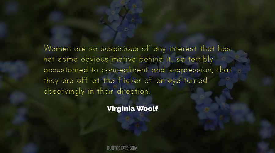 Quotes About Suspicious #1374267