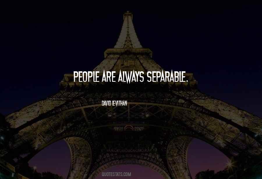 Separable And Non Quotes #269991
