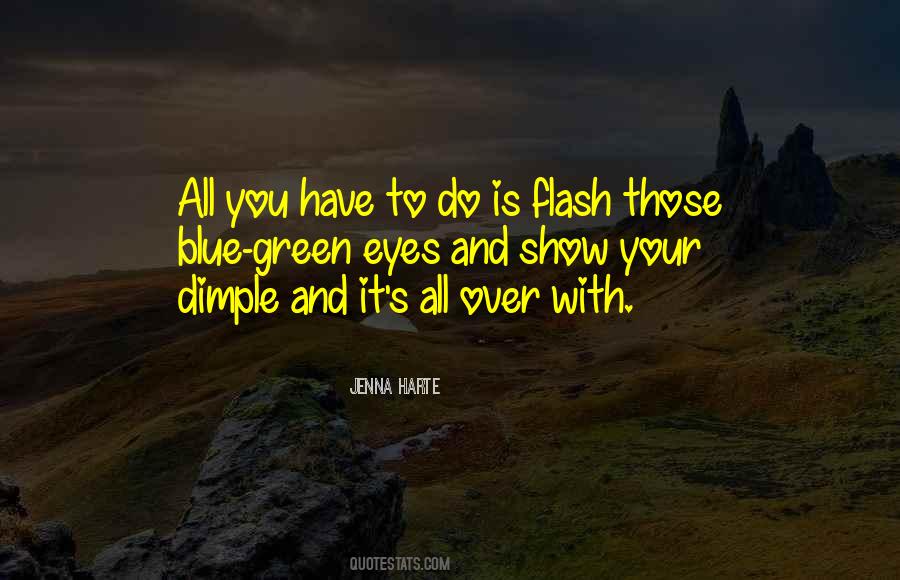 Quotes About Blue Green #1478994