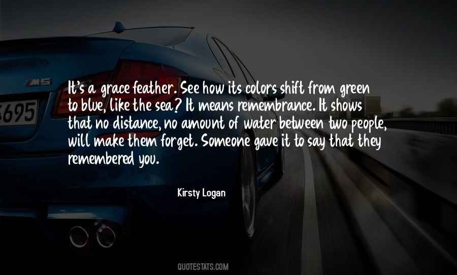 Quotes About Blue Green #381405