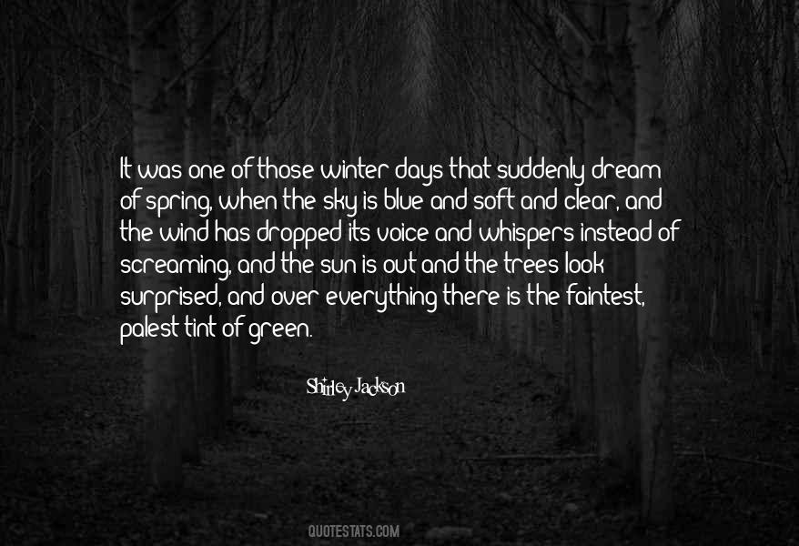 Quotes About Blue Green #448687