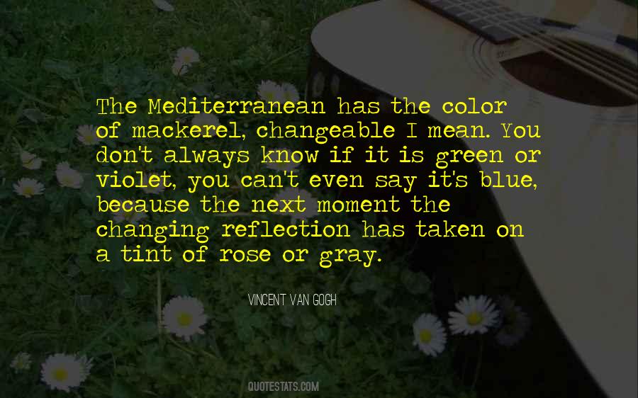 Quotes About Blue Green #638720