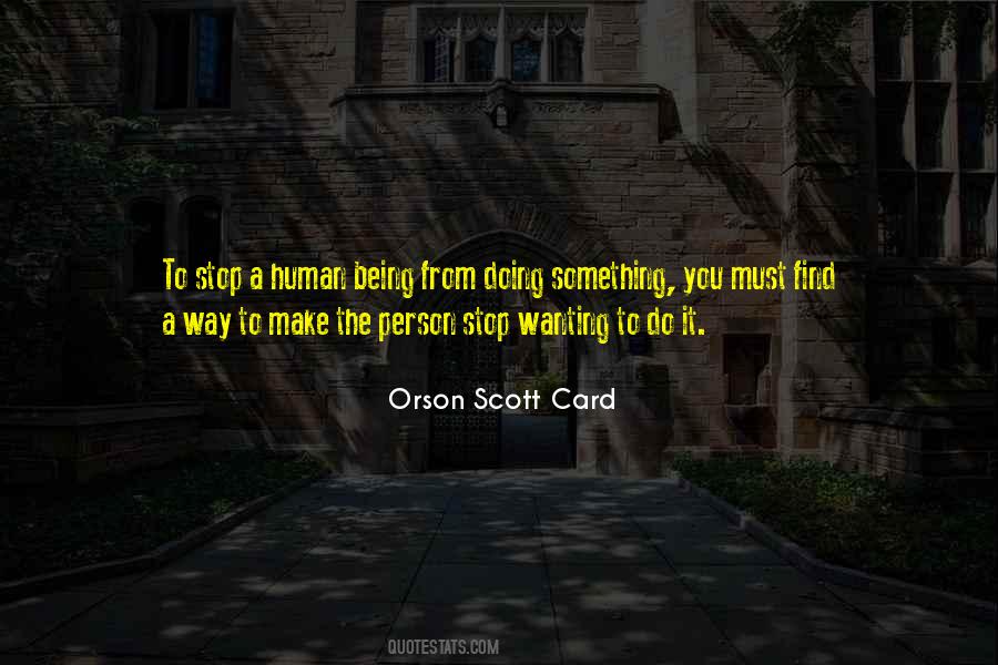 Quotes About Wanting To Do Something #110588