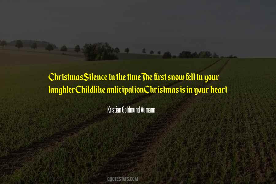 Quotes About Anticipation Of Christmas #1113167