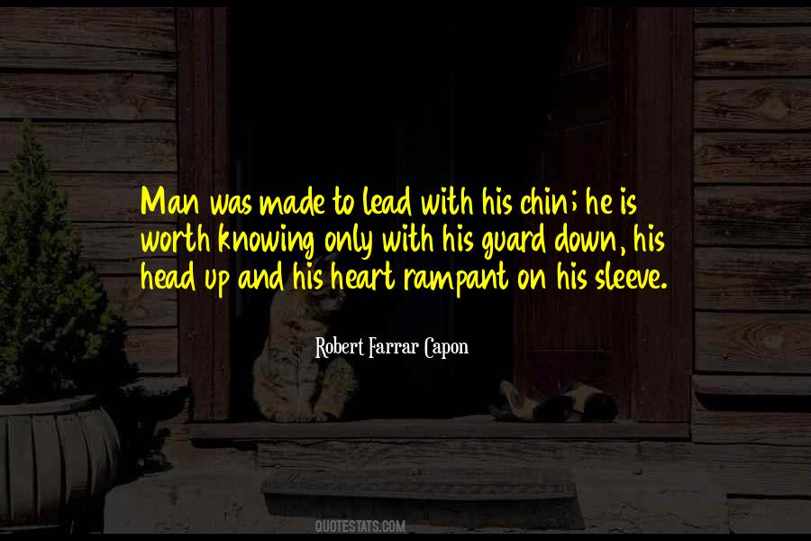 Quotes About Heart On Sleeve #300985 Quotes About Heart On Sleeve #300985