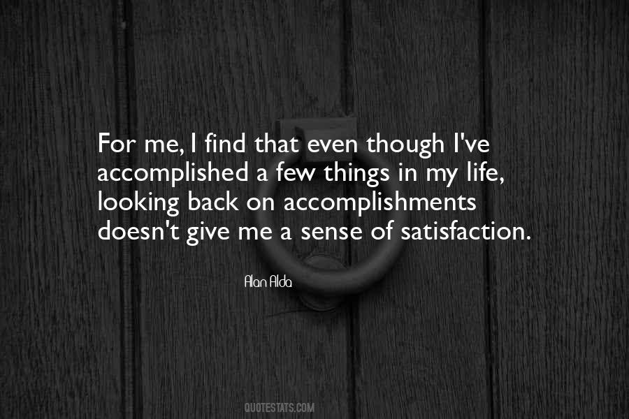 Quotes About Accomplishments In Life #1279546