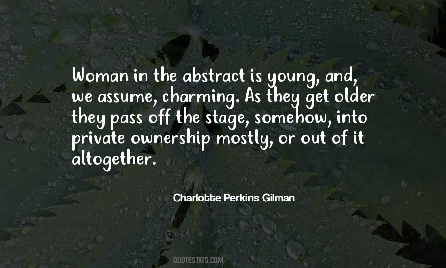Charming Woman Quotes #1448237