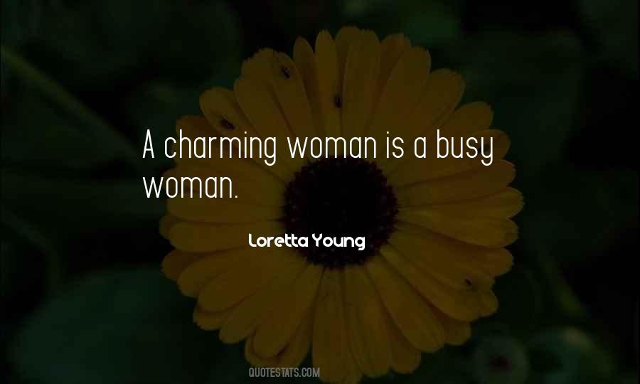 Charming Woman Quotes #1615971