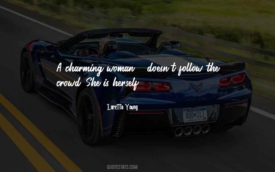 Charming Woman Quotes #624341